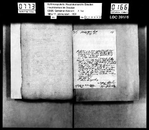Varia, die Papiere des Großkanzlers Graf von Beichlingen betreffend, insbesondere Schreiben an denselben von verschiedenen Personen, nebst Register, Bd. 10