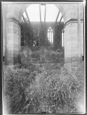 Erfurt. Ruine der Barfüßerkirche. Inneres