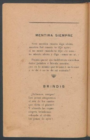 Mentira siempre