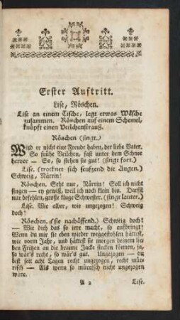 Erster Auftritt. - Zwölfter Auftritt.