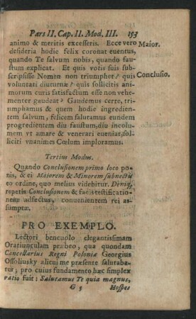 Tertius Modus.