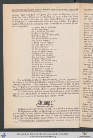 "Stumpe".