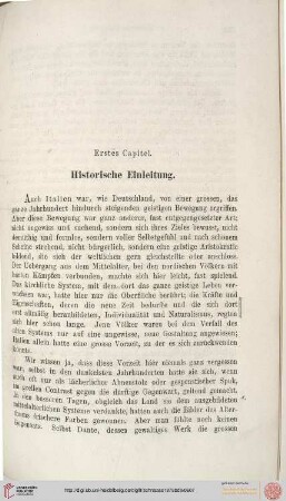 I. Historische Einleitung