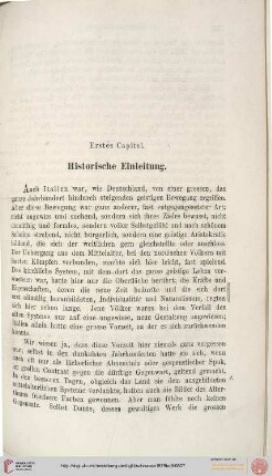 I. Historische Einleitung