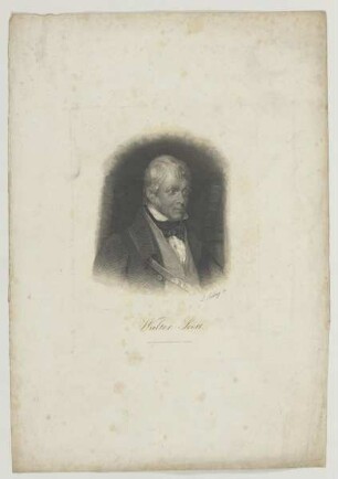 Bildnis des Walter Scott