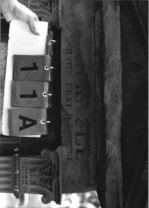 Grabstein 11 [Hahn S. 57 Grab-Nr. 1610]: Grabstein 11A [Hahn S. 57 Grab-Nr. 1610]