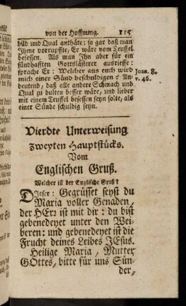 115-123, Vierdte Unterweisung