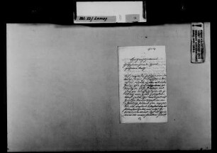 Schreiben von Fidel Haiz, Freiburg, an August Lamey: Bitte um Einsatz für N.N. von Neuenstein.