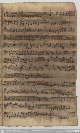 Fasch, J. F.[?], Suiten, D-Dur / Ausw.