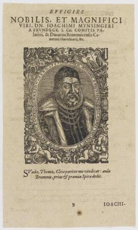 Bildnis des Joachim Mynsinger von Frundeck