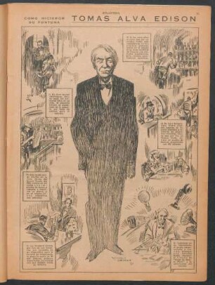Tomas Alva Edison : Como hicieron su fortuna