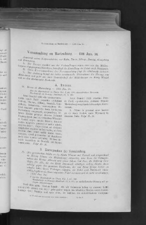 Versammlung zu Marienburg. - 1391 Jun. 30.