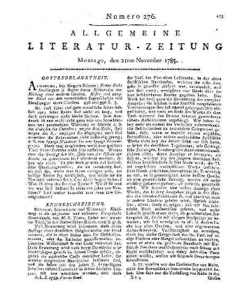 Schlemmer, C. F.: Bayreuth unter der Regierung Alexanders. Ein Nachtrag zu den Nachrichten von Brandenburg Culmbach. Hof: Vierling 1785 Beilage: Gründliche nachricht von dem Sichersreuther Heilbronnen