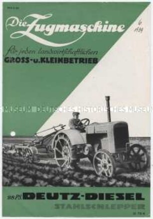 Die Zugmaschine für jeden landwirtschaftlichen Groß- und Kleinbetrieb
