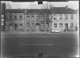 Potsdam, Dortustraße. Wohnhäuser (um 1775). Straßenfront