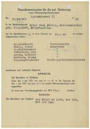 Eberle, Peter Paul