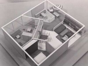 XI. Triennale Mailand, Deutscher Pavillon, Modell