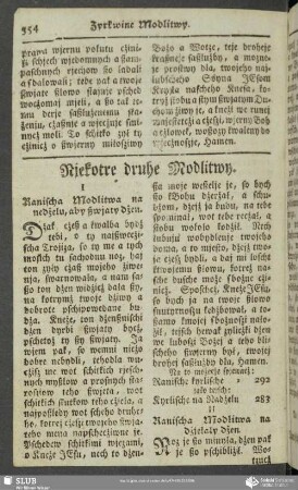 Njekotre druhe Modlitwy