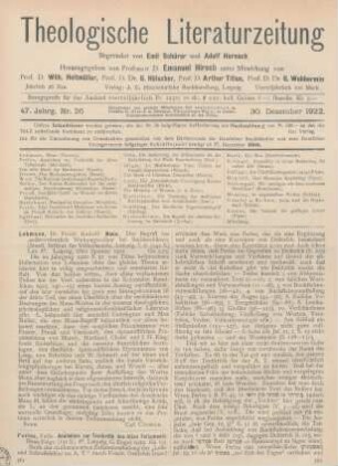 561 [Rezension] Lehmann, Friedr. Rudolf, Mana. Der Begriff des ‘außerordentlich Wirkungsvollen’ bei Südseevölkern