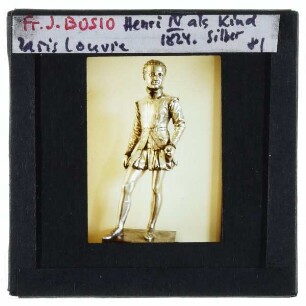 Bosio, Heinrich IV. als Kind