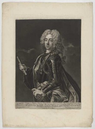 Bildnis des Eugenus Franciscus von Savoyen