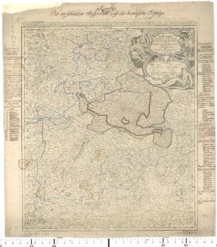 Bavariae Circulus et Electoratus : In Suas Quasque Ditiones tam cum Adiacentibus Quam Insertis Regionibus accuratißime divisus = La Cercle de Baviere