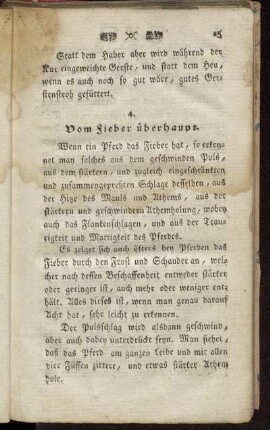 4. Vom Fieber überhaupt