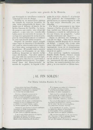 ¡Al fin solos! [Poesía]