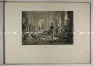 Erinnerungen an die Feldzüge der österreichischen Armee in Italien 1848/1849 - Kroatenquartier in Casa Picozzi bei Mestre vor Venedig