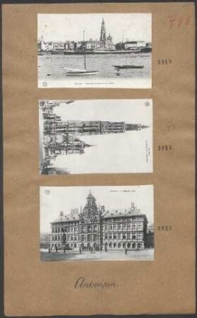 Anvers - La fléche de la Cathédrale