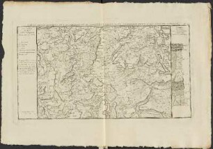 Carte Minéralogique De La Lorraine Où Se Trouvent Ligny, Toul, Commercy, Pont-A-Mousson, Et St. Mihiel.