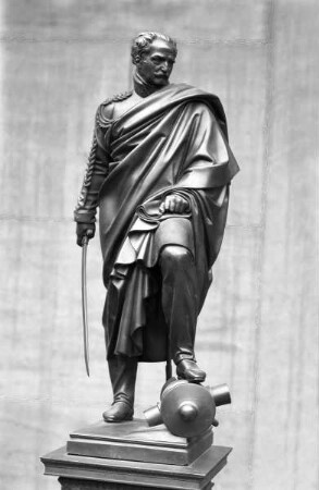 Blücher-Denkmal. Verkleinerte Nachbildung / Verkleinerte Nachbildung des Berliner Blücher-Denkmals / Reduktion des Berliner Blücher-Denkmals