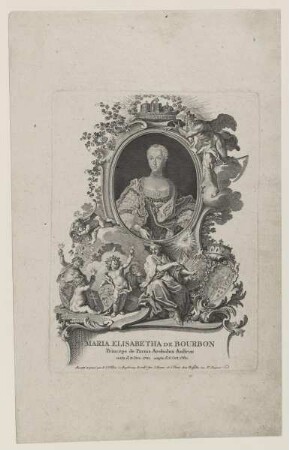 Bildnis der Maria Elisabeth de Bourbon