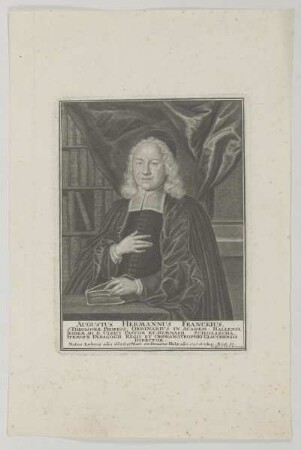 Bildnis des Augustus Hermannus Franckius