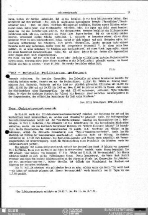 SU - Brutale Polizisten gefeuert