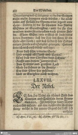 LXXVIII. Der Nebel