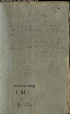 Wesemann, Ernst in Blomberg gegen Christoph Meyer, Kellerwirt in Blomberg - Kauf und Verkauf