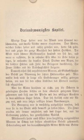 Dreiundzwanzigstes Kapitel.