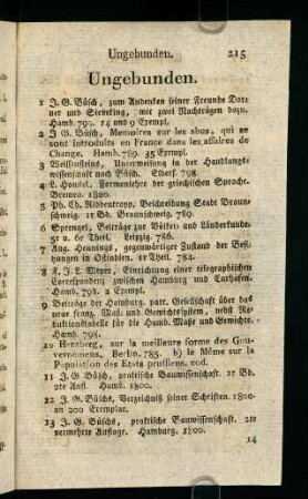 215-216, Ungebunden.
