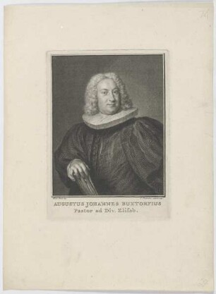 Bildnis des Augustus Johannes Buxtorfius