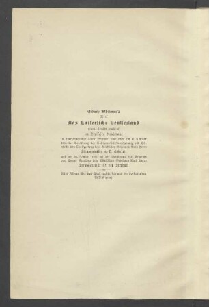 Sidney Whitman's Werk ...