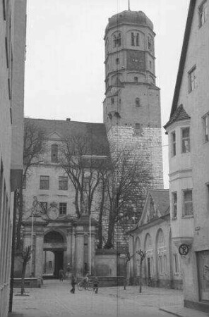 Dillingen: Schloss, Portal und Turm