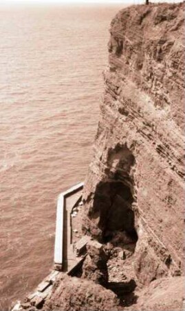 Helgoland: Klippen von oben