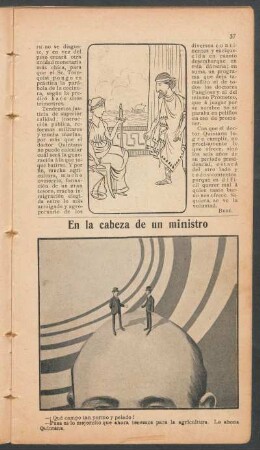 En la cabeza de un ministro