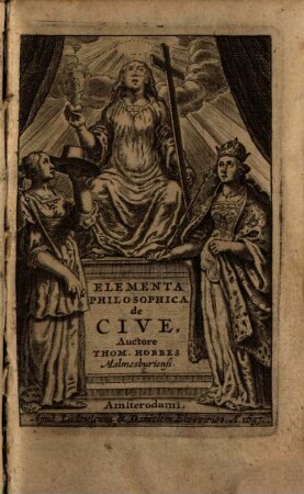 Elementa philosophica de cive