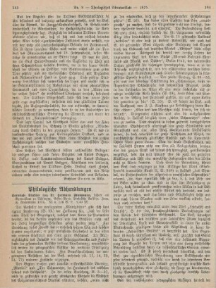 183-185 Philologische Abhandlungen