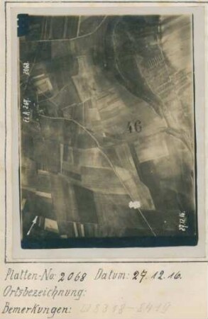 Foto des Geländes nordöstlich von Montmartin (Luftbild)