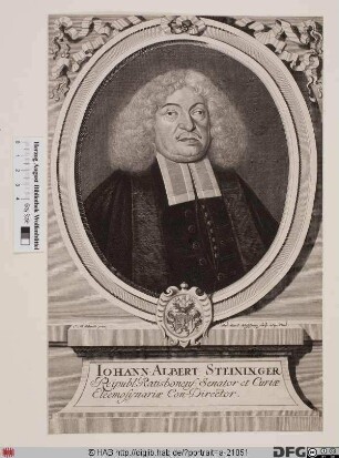 Bildnis Johann Albrecht Steininger d. J.