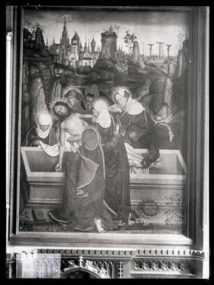 Kirche; Grablegung am Hochaltar