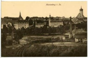 Marienberg. Blick auf Marienberg